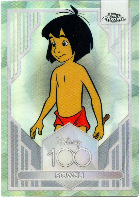 Mowgli 2023 Topps Chrome Disney 100 Refractor #68