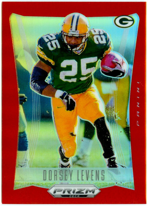 Dorsey Levens 2024 Panini Prizm Deca Red SP 34/199