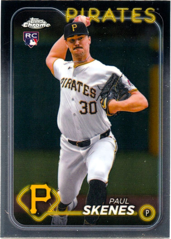 Paul Skenes RC 2024 Topps Chrome Update Rookie Card