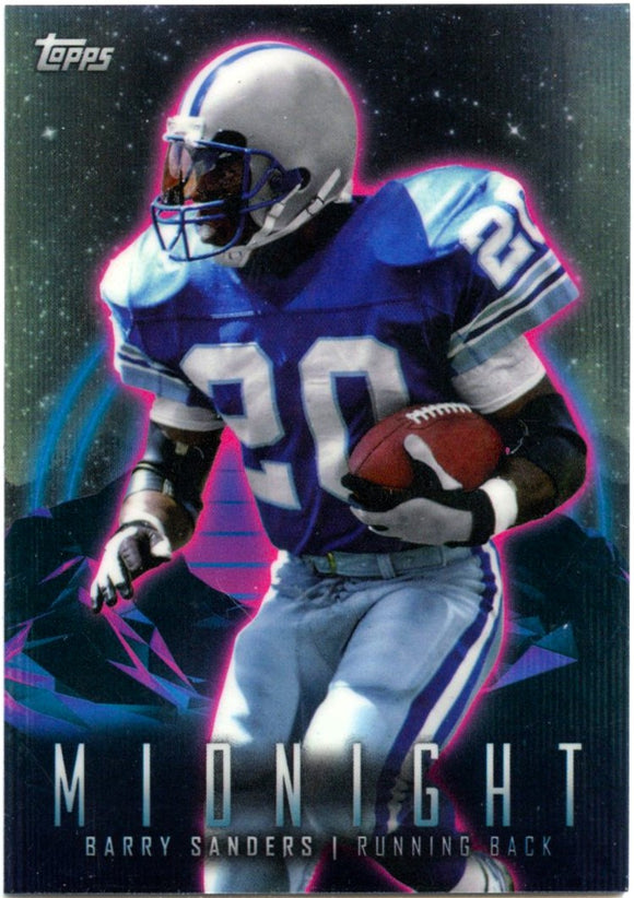 Barry Sanders 2023 Topps Composite Midnight #318