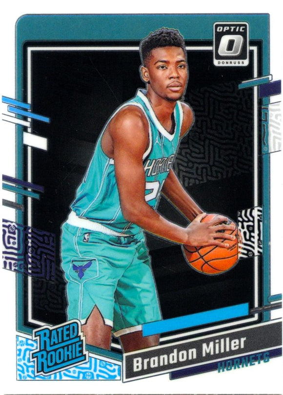 Brandon Miller RC 2023-24 Panini Donruss Optic Rated Rookie #219