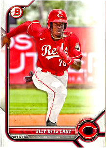 Elly De La Cruz 2022 Bowman Draft Paper Prospect Rookie