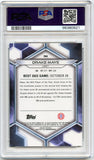 Drake Maye RC 2023 Bowman University Best Rookie #96 PSA 10