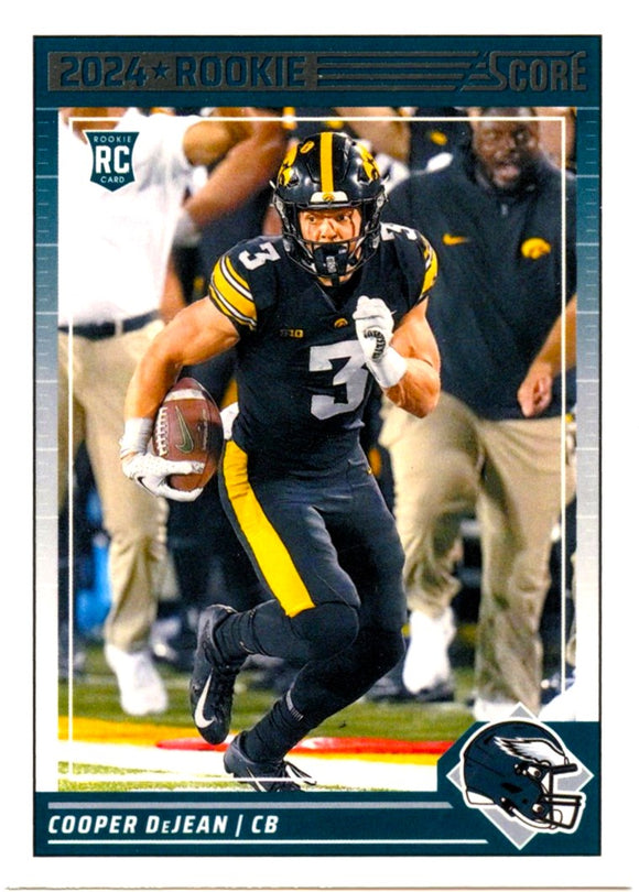 Cooper Dejean RC 2024 Panini Score Rookie Card #334