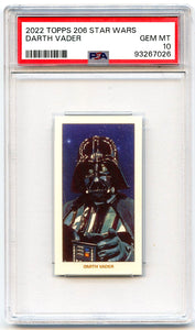 Darth Vader 2022 Topps 206 Star Wars Mini PSA 10