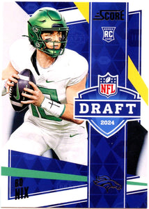 Bo Nix RC 2024 Panini Score NFL Draft Rookie #11