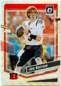 Joe Burrow 2023 Donruss Optic Wave Prizm SP 53/300