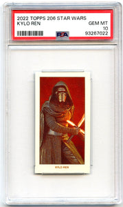 Kylo Ren 2022 Topps 206 Star Wars Mini PSA 10