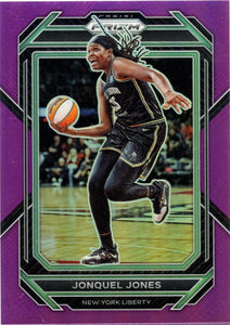 Jonquel Jones 2023 Panini Prizm WNBA Purple SP 5/149