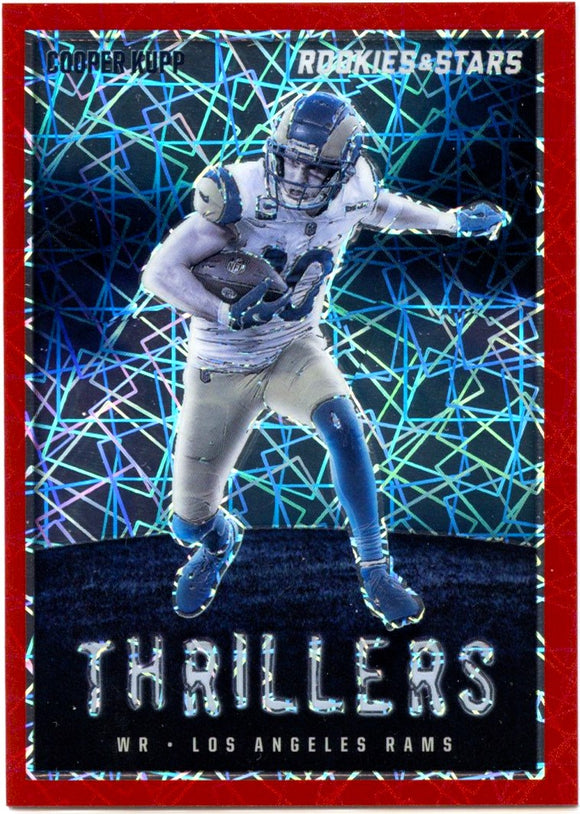 Cooper Kupp 2023 Panini Rookies & Stars Longevity Red Lazer Thrillers