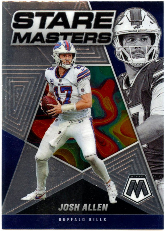 Josh Allen 2022 Panini Mosaic Stare Masters