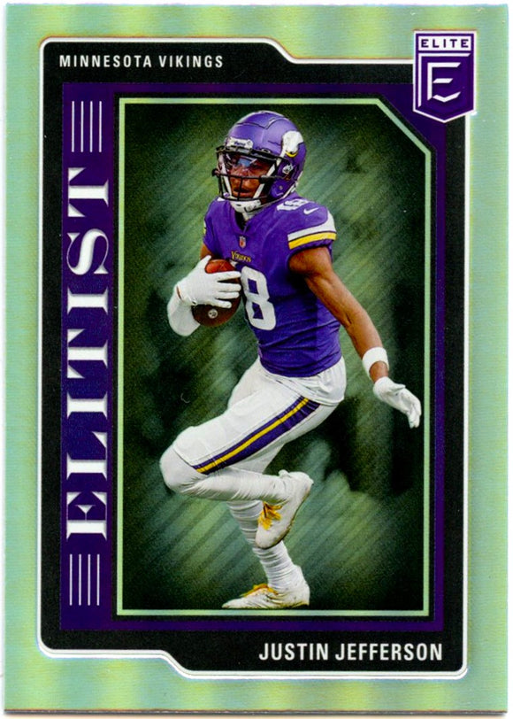 Justin Jefferson 2023 Panini Donruss Elite Elitist