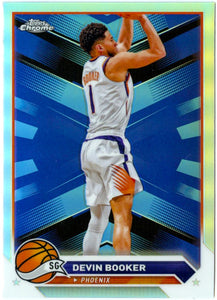 Devin Booker 2023-24 Topps Chrome Refractor #181