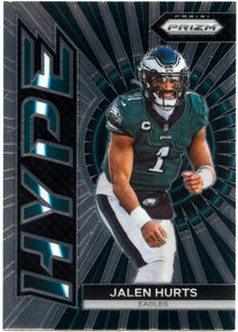 Jalen Hurts 2023 Panini Prizm Football Hype