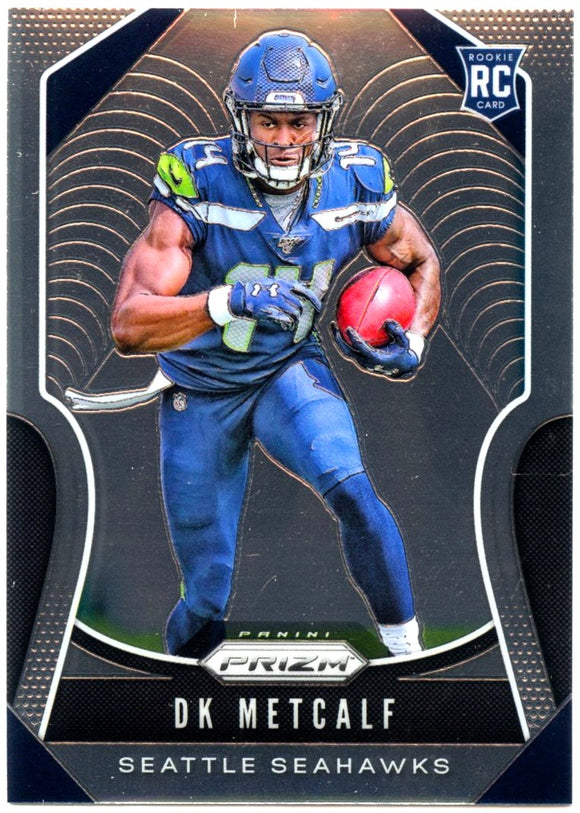 Dk Metcalf RC 2019 Panini Prizm Rookie Card #343