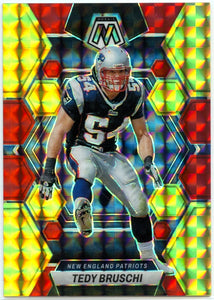 Tedy Bruschi 2023 Panini Mosaic Red Yellow Fusion Choice SP 13/80