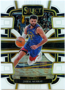 Jamal Murray 2023-24 Panini Select Concourse White Prizm SP 58/149