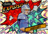 Jared Goff 2024 Panini Absolute Explosive! SSP