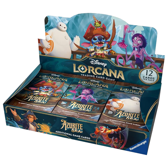 Disney Lorcana: Azurite Sea Booster Box