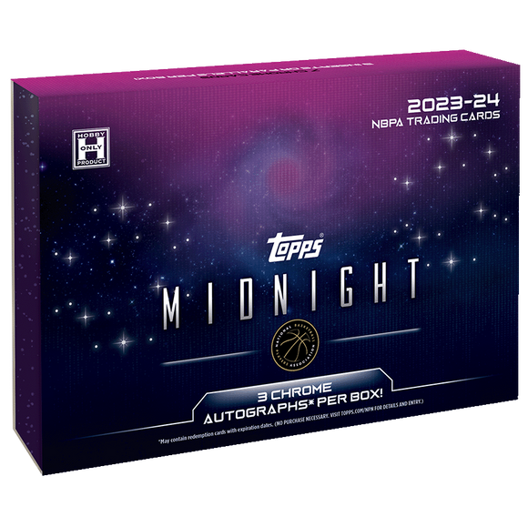 2023-24 Topps Midnight Basketball Hobby Box **PRESALE