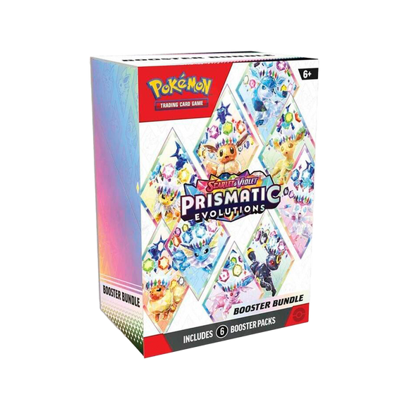 Pokemon Scarlet & Violet: Prismatic Evolutions Booster Bundle