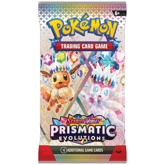 Pokemon Scarlet & Violet: Prismatic Evolutions Booster Pack