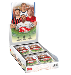 2024-25 Topps UEFA Club Competitions Soccer Hobby Box