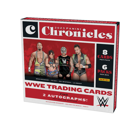 2023 Panini Chronicles WWE Wrestling Hobby Box