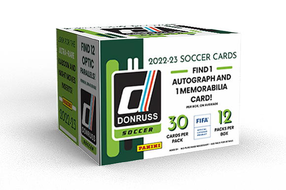 2022-23 Panini Donruss Soccer Hobby Box