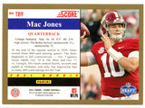 Mac Jones RC 2021 Panini Score Throwback Rookie Patriots