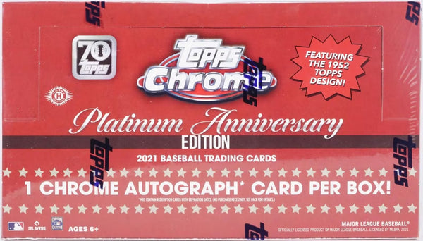 2021 Topps Chrome Platinum Anniversary - [Base] - Aqua Wave